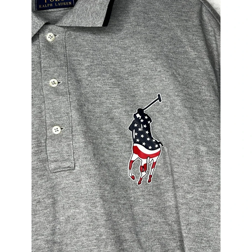 Polo Ralph Lauren Men's Big‎ Pony USA Sz 2XL Large and Tall Preppy Casaul